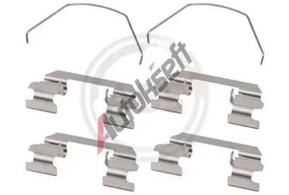 A.B.S. Sada psluenstv obloen kotouov brzdy ABS 1789Q, 1789Q