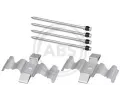 Sada psluenstv obloen kotouov brzdy A.B.S. ‐ ABS 1804Q