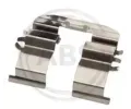 Sada psluenstv obloen kotouov brzdy A.B.S. ‐ ABS 1814Q