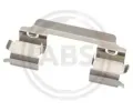 Sada psluenstv obloen kotouov brzdy A.B.S. ‐ ABS 1817Q