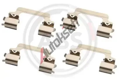 A.B.S. Sada psluenstv obloen kotouov brzdy ABS 1821Q, 1821Q