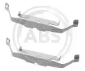 Sada psluenstv obloen kotouov brzdy A.B.S. ‐ ABS 1850Q
