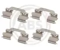 Sada psluenstv obloen kotouov brzdy A.B.S. ‐ ABS 1858Q
