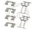 Sada psluenstv obloen kotouov brzdy A.B.S. ‐ ABS 1863Q