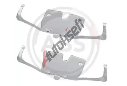 A.B.S. Sada příslušenství obložení kotoučové brzdy ABS 1879Q, 1879Q A.B.S. Sada příslušenství obložení kotoučové brzdy ABS 1879Q, 1879Q