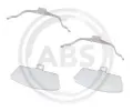 Sada psluenstv obloen kotouov brzdy A.B.S. ‐ ABS 1880Q