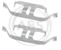 Sada psluenstv obloen kotouov brzdy A.B.S. ‐ ABS 1884Q