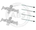 Sada psluenstv obloen kotouov brzdy A.B.S. ‐ ABS 1886Q