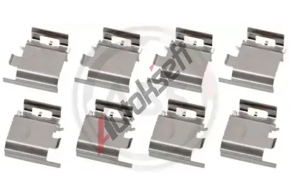 A.B.S. Sada příslušenství obložení kotoučové brzdy ABS 1890Q, 1890Q A.B.S. Sada příslušenství obložení kotoučové brzdy ABS 1890Q, 1890Q