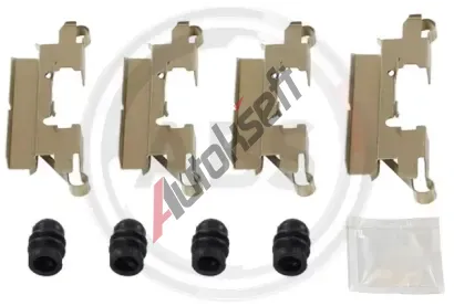 A.B.S. Sada příslušenství obložení kotoučové brzdy ABS 1902Q, 1902Q A.B.S. Sada příslušenství obložení kotoučové brzdy ABS 1902Q, 1902Q