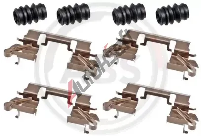 A.B.S. Sada příslušenství obložení kotoučové brzdy ABS 1987Q, 1987Q A.B.S. Sada příslušenství obložení kotoučové brzdy ABS 1987Q, 1987Q