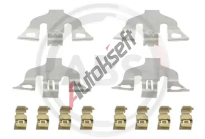 A.B.S. Sada příslušenství obložení kotoučové brzdy ABS 1992Q, 1992Q A.B.S. Sada příslušenství obložení kotoučové brzdy ABS 1992Q, 1992Q