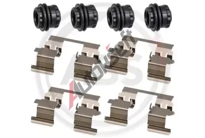 A.B.S. Sada příslušenství obložení kotoučové brzdy ABS 1996Q, 1996Q  A.B.S. Sada příslušenství obložení kotoučové brzdy ABS 1996Q, 1996Q