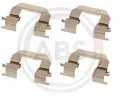 Sada psluenstv obloen kotouov brzdy A.B.S. ‐ ABS 2004Q