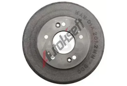 A.B.S. Brzdov buben - 250 mm ABS 2728-S, 2728-S