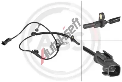 A.B.S. Snímač počtu otáček kol ABS 30167, 30167 A.B.S. Snímač počtu otáček kol ABS 30167, 30167