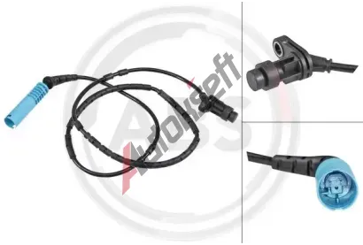 A.B.S. Snímač počtu otáček kol ABS 30170, 30170 A.B.S. Snímač počtu otáček kol ABS 30170, 30170