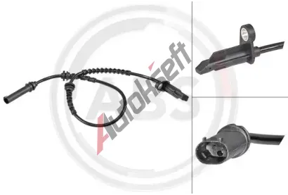 A.B.S. Snímač počtu otáček kol ABS 30171, 30171 A.B.S. Snímač počtu otáček kol ABS 30171, 30171