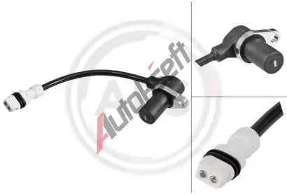 A.B.S. Snímač počtu otáček kol ABS 30457, 30457  A.B.S. Snímač počtu otáček kol ABS 30457, 30457