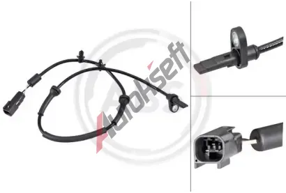 A.B.S. Snímač počtu otáček kol ABS 30799, 30799 A.B.S. Snímač počtu otáček kol ABS 30799, 30799