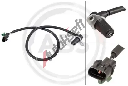 A.B.S. Snímač počtu otáček kol ABS 31630, 31630 A.B.S. Snímač počtu otáček kol ABS 31630, 31630