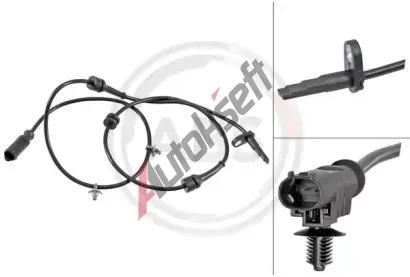 A.B.S. Snímač počtu otáček kol ABS 31800, 31800 A.B.S. Snímač počtu otáček kol ABS 31800, 31800