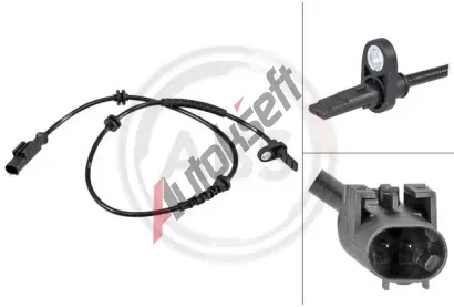 A.B.S. Snímač počtu otáček kol ABS 31834, 31834 A.B.S. Snímač počtu otáček kol ABS 31834, 31834