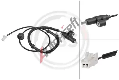 A.B.S. Snímač počtu otáček kol ABS 31888, 31888 A.B.S. Snímač počtu otáček kol ABS 31888, 31888