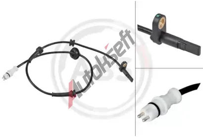 A.B.S. Snímač počtu otáček kol ABS 31893, 31893 A.B.S. Snímač počtu otáček kol ABS 31893, 31893