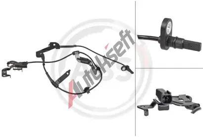 A.B.S. Snímač počtu otáček kol ABS 31964, 31964  A.B.S. Snímač počtu otáček kol ABS 31964, 31964
