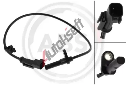 A.B.S. Snímač počtu otáček kol ABS 33058, 33058 A.B.S. Snímač počtu otáček kol ABS 33058, 33058