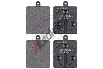 A.B.S. Sada brzdových destiček ABS 35162, 35162 A.B.S. Sada brzdových destiček ABS 35162, 35162