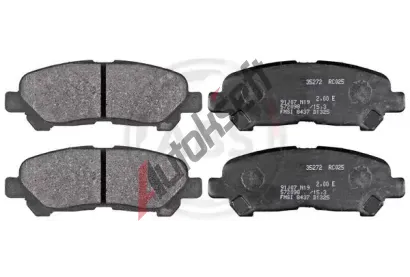 A.B.S. Sada brzdových destiček ABS 35272, 35272 A.B.S. Sada brzdových destiček ABS 35272, 35272