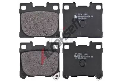 A.B.S. Sada brzdovch destiek ABS 35374, 35374