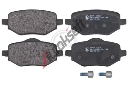 A.B.S. Sada brzdovch destiek ABS 35395, 35395