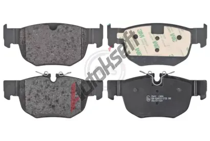 A.B.S. Sada brzdových destiček ABS 35412, 35412 A.B.S. Sada brzdových destiček ABS 35412, 35412