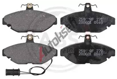 A.B.S. Sada brzdovch destiek ABS 36513, 36513