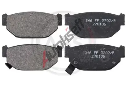 A.B.S. Sada brzdovch destiek ABS 36614, 36614