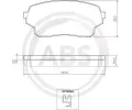 Sada brzdovch destiek A.B.S. ‐ ABS 37503