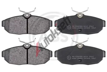 A.B.S. Sada brzdovch destiek ABS 37663, 37663