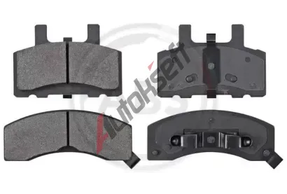 A.B.S. Sada brzdových destiček ABS 38370, 38370 A.B.S. Sada brzdových destiček ABS 38370, 38370