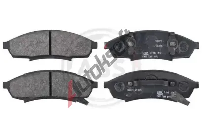 A.B.S. Sada brzdových destiček ABS 38376, 38376 A.B.S. Sada brzdových destiček ABS 38376, 38376