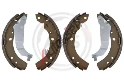 A.B.S. Sada brzdových čelistí ABS 40657, 40657 A.B.S. Sada brzdových čelistí ABS 40657, 40657