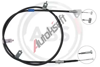 A.B.S. Tažné lanko parkovací brzdy ABS K10020, K10020 A.B.S. Tažné lanko parkovací brzdy ABS K10020, K10020