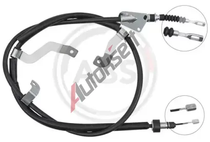 A.B.S. Tažné lanko parkovací brzdy ABS K10074, K10074 A.B.S. Tažné lanko parkovací brzdy ABS K10074, K10074