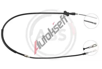 A.B.S. Ta�n� lanko - parkovac� brzda ABS K10076, K10076