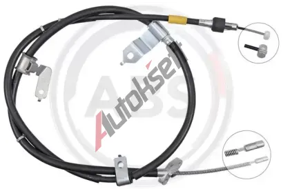 A.B.S. Tažné lanko parkovací brzdy ABS K10202, K10202 A.B.S. Tažné lanko parkovací brzdy ABS K10202, K10202