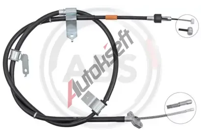 A.B.S. Tažné lanko parkovací brzdy ABS K10209, K10209 A.B.S. Tažné lanko parkovací brzdy ABS K10209, K10209
