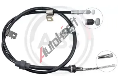 A.B.S. Tažné lanko parkovací brzdy ABS K10758, K10758 A.B.S. Tažné lanko parkovací brzdy ABS K10758, K10758