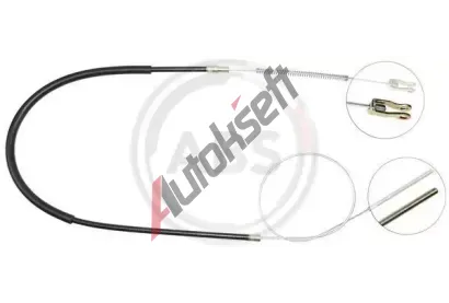 A.B.S. Ta�n� lanko parkovac� brzdy ABS K11216, K11216